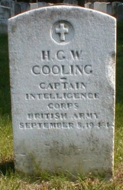 CPT Headley George W Cooling 