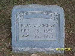 Julia A. Langham 
