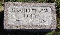Elizabeth Hanna <I>Willman</I> Lighty 