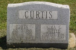 Alma C <I>Duffee</I> Curtis 