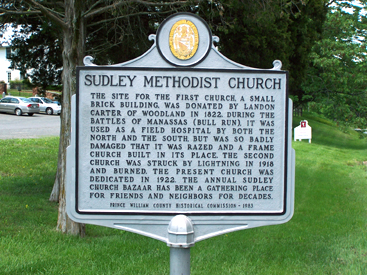 Sudley United Methodist Church Cemetery