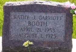 Kathy Jane <I>Garriott</I> Booth 