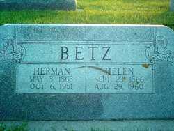 Helen “Lena” <I>Jeddeloh</I> Betz 