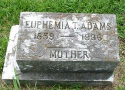 Euphemia <I>Tompkins</I> Adams 