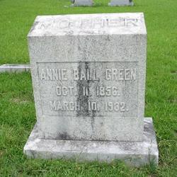 Annie Lee <I>Ball</I> Green 