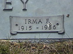 Irma F. <I>Kendle</I> Bley 