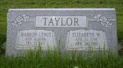 Marion Lewis Taylor 