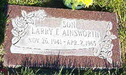 Larry Edwin Ainsworth 