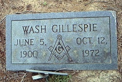 George Washington “Wash” Gillespie 