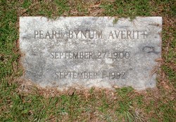 Pearl <I>Bynum</I> Averitt 