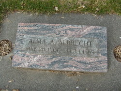 Alma Adline <I>Pasche</I> Albrecht 