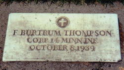 Corp Frederick Burtrum Thompson 