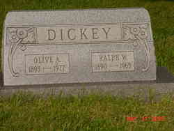 Olive Ann <I>Morlan</I> Dickey 