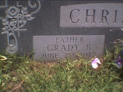Grady B Christie 