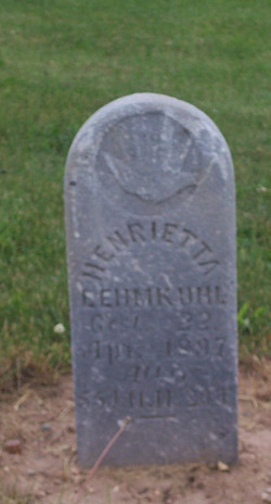 Henrietta Maria <I>Kettler</I> Lehmkuhl 