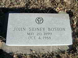 John Sidney Boston 