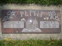 Arthur Harry Pettit 