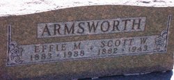 Effie Mae <I>Weddle</I> Armsworth 