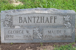 Maude L. <I>Fluhart</I> Bantzhaff 