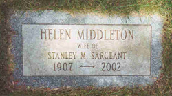 Helen <I>Middleton</I> Sargeant 