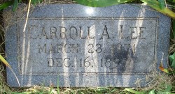 Carroll A. Lee 