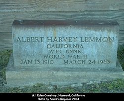 Albert Harvey Lemmon 