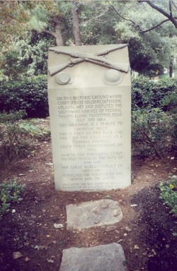 Battle of Peachtree Creek Monument 
