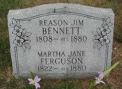 Martha Jane <I>Ferguson</I> Bennett 