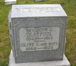 Olive C <I>Cooley</I> Claypool 
