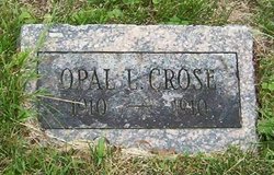 Opal Louise Crose 