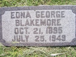 Edna <I>George</I> Blakemore 
