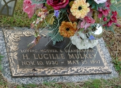 Hazel Lucille <I>Williams</I> Mulkey 