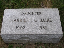 Harriett Gillespie Baird 