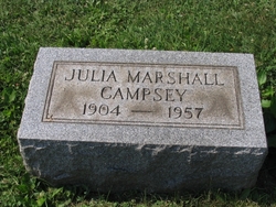 Julia Mildred <I>Marshall</I> Campsey 