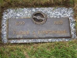 Francis Sophia “Fannie” <I>Pauley</I> Hawthorne 