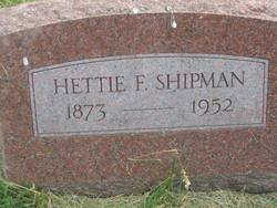 Hettie F. Shipman 