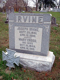 Mary A. <I>Cross</I> Irvine 
