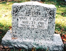 Mary Francis <I>Young</I> Scearce 