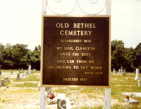 Old Bethel Cemetery
