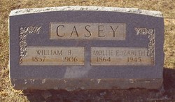 Mary Elizabeth “Mollie” <I>Clements</I> Casey 
