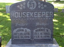Minnie N. <I>Leiter</I> Housekeeper 