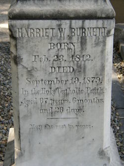 Harriet Mary Walton <I>Rogers</I> Burnett 