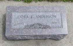 Cora F. <I>Atherton</I> Anderson 