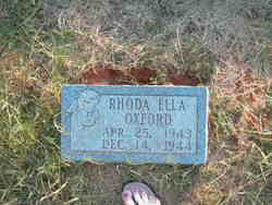 Rhoda Ella Oxford 
