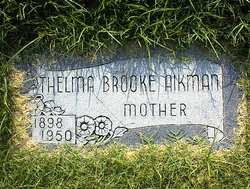 Thelma Annette <I>Brooke</I> Aikman 