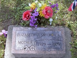 Elizabeth J. <I>Venden</I> Smithback 
