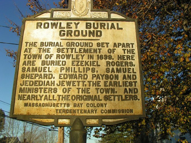Rowley Burial Ground