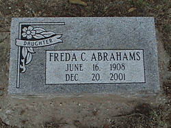 Freda C Abrahams 