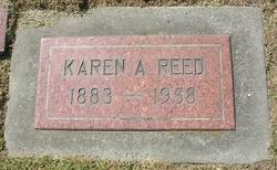 Karen Anna “Carrie” <I>Rasmussen</I> Reed 