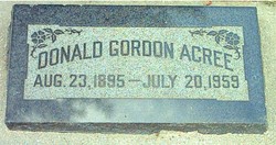 Donald Gordon Acree 